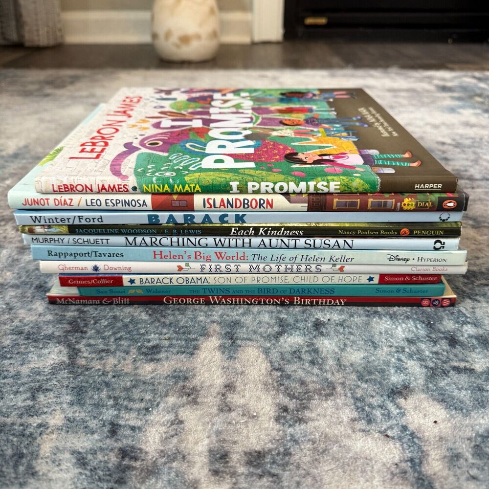 I Promise Barack Picture History Book Lot‎ of 10 Education Classroom Homeschool